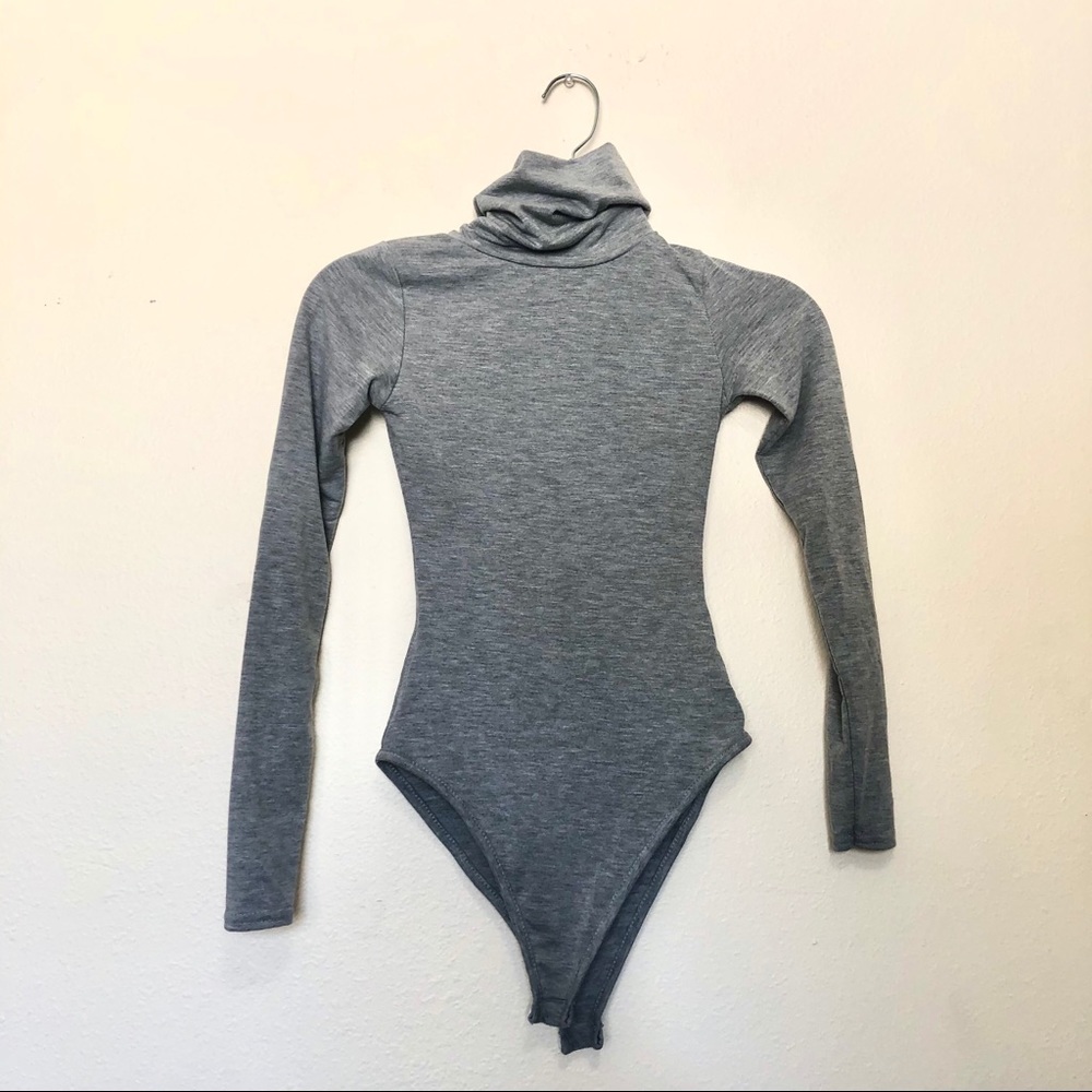 Asos/PLT Basic Roll Neck Long Sleeve Bodysuit